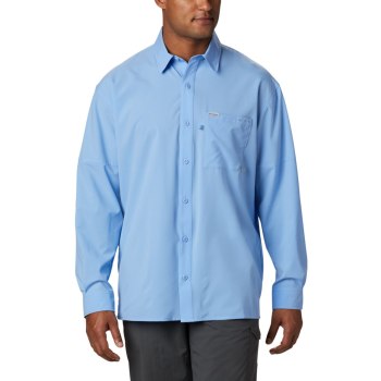 Columbia Muške Košulje - PFG Zero Rules Woven Long Sleeve Bijele | ERXZ-90415